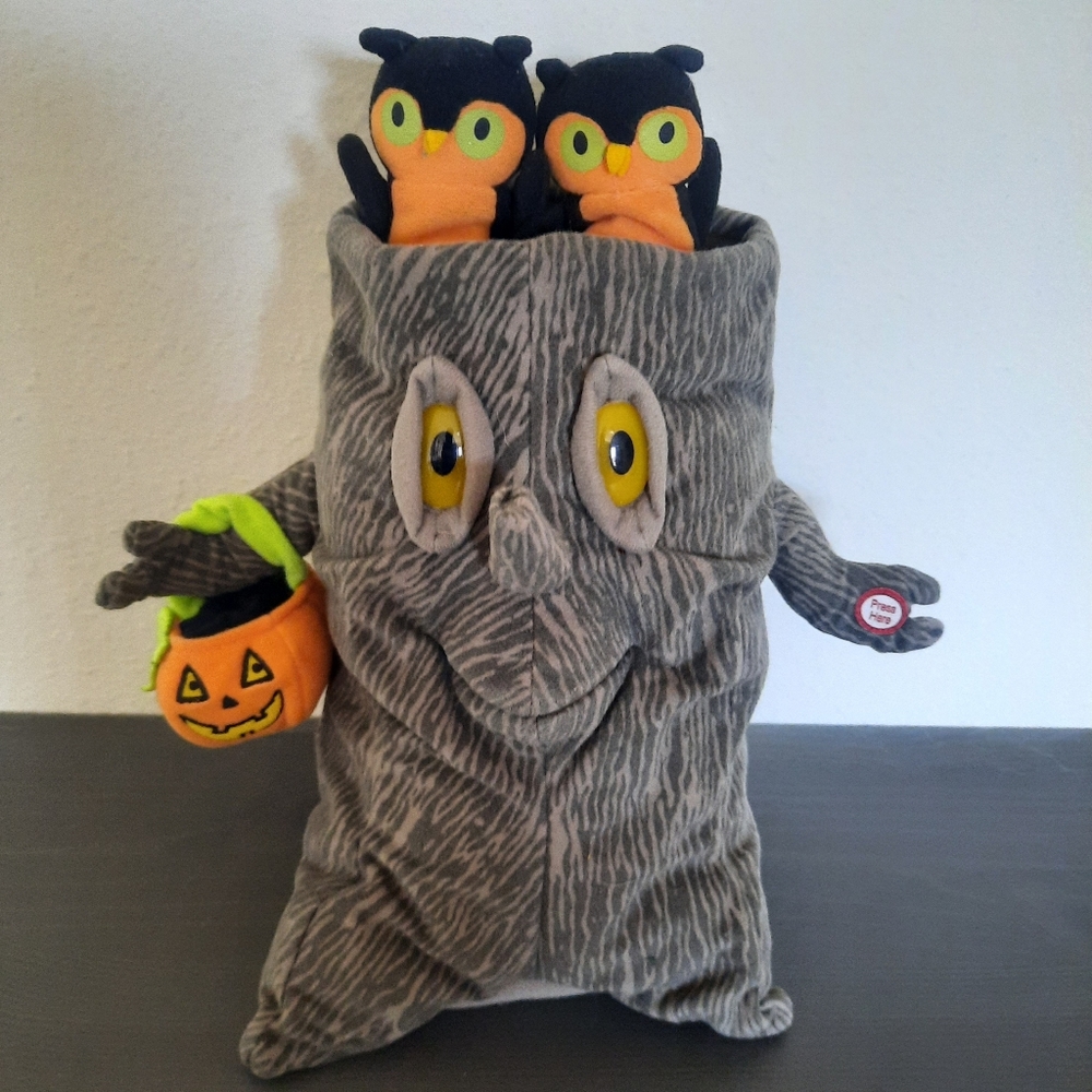 Singing Light Up Halloween Plush